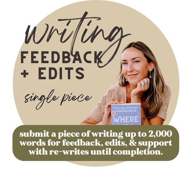 Writing Feedback + Edits