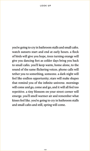 you're going to cry